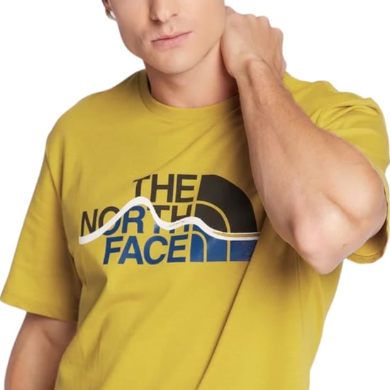 The North Face Mens T Shirt in Yellow - Image 4