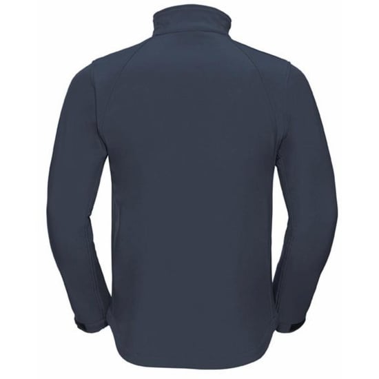 Russell Mens Water Resistant & Windproof Softshell Jacket (French Navy) - Image 2