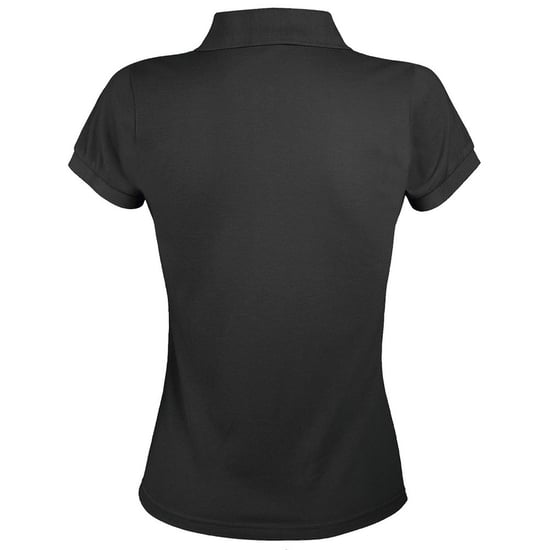 SOLs Womens/Ladies Prime Pique Polo Shirt (Dark Grey) - Image 2