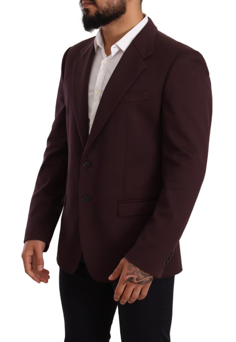 Blazer ajustado de algodón morado para hombre de Dolce & Gabbana - Image 2
