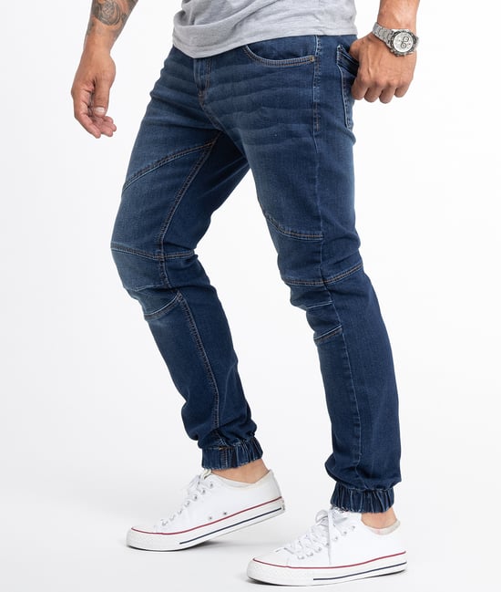 Rock Creek Jeans Tapered Fit Blau