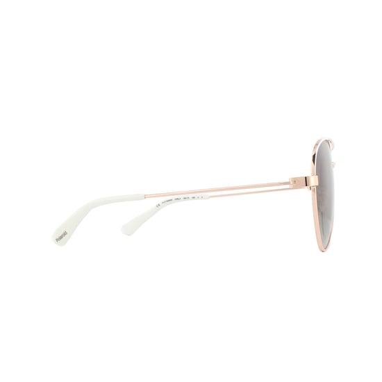 Polaroid Sunglasses PLD 6055/S VK6 LA White Brown Gradient Polarized