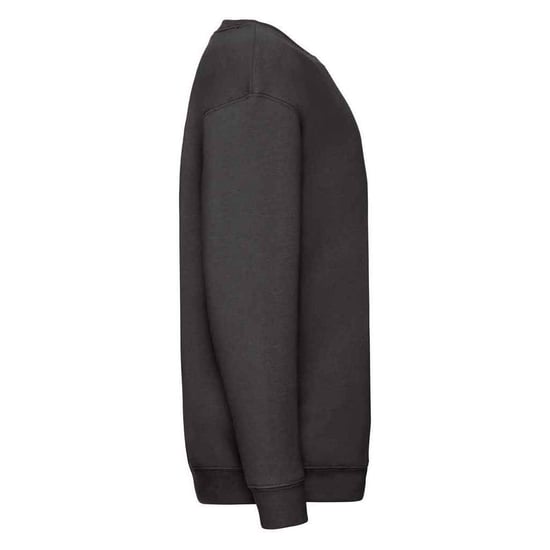 Fruit of the Loom Childrens/Kids Premium Drop Shoulder Sweatshirt (Black) - Image 3