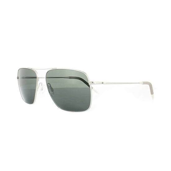Oliver Peoples Sunglasses Clifton 1150 5036/P2 Silver Midnight Express VFX Polarized