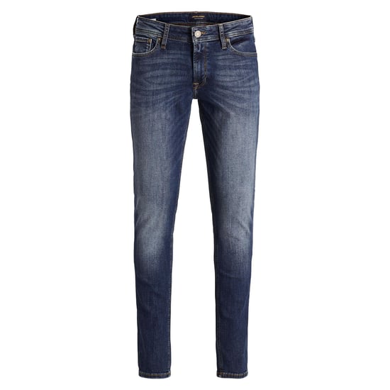 Vaqueros para hombre, Jack & Jones Liam Original, Skinny Stretch fit, Lavado Azul - Image 1
