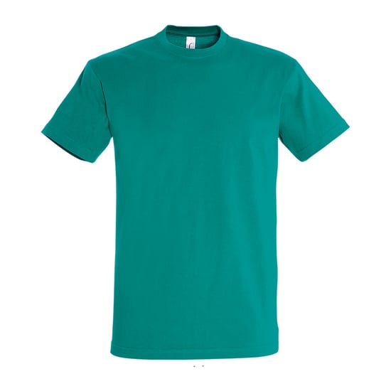 SOLS Mens Imperial Heavyweight Short Sleeve T-Shirt (Emerald)