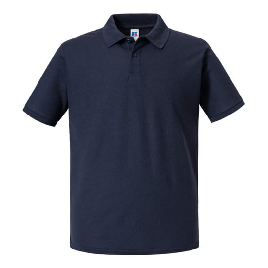 Russell Mens Authentic Eco Polo Shirt (French Navy) - Image 1