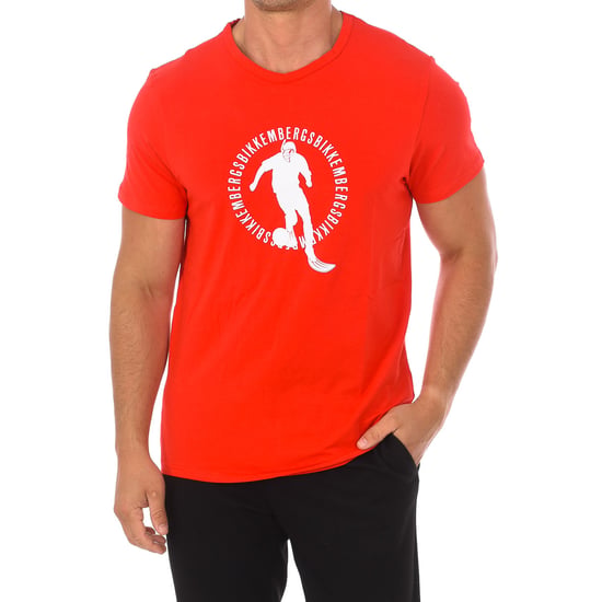 Camiseta de cuello redondo de manga corta PUPINO para hombre BKK1MTS02 - Image 1