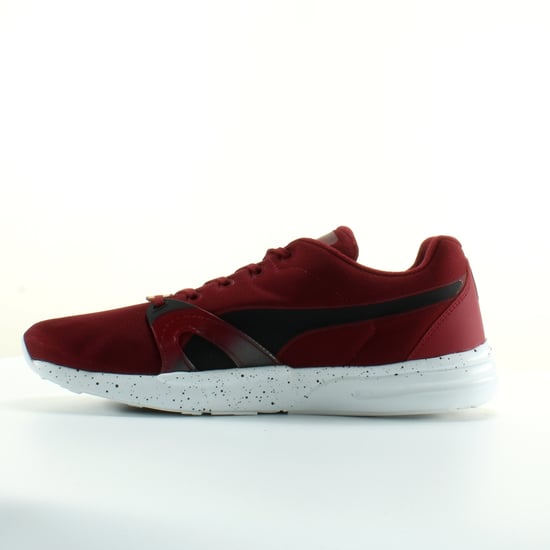 Puma Trinomic XT Speckle Red Textile Mens Lace Up Trainers 359872 01