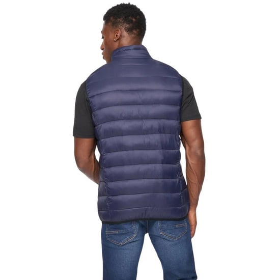 Crosshatch Mens Gattering Gilet (Navy) - Image 2
