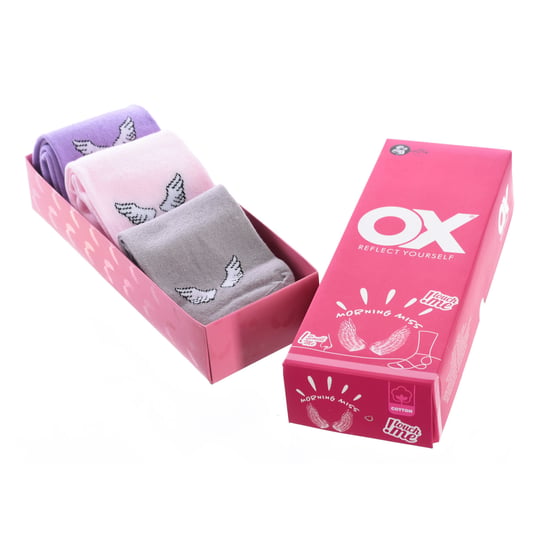 Pack de 6 calcetines bajos OX con aromas frescos talla única 36-41 - Image 1