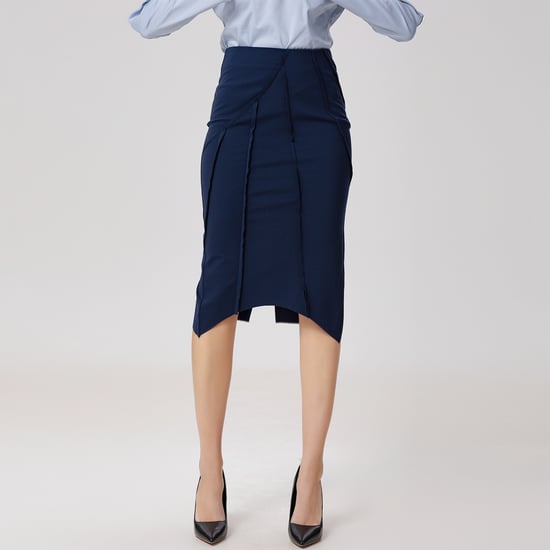Asymmetric structural lines skirt - Image 4