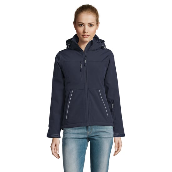 SOLS Womens/Ladies Rock Padded Soft Shell Jacket (French Navy) - Image 1