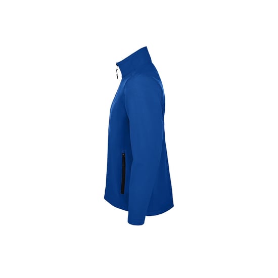SOLS Mens Race Full Zip Water Repellent Softshell Jacket (Royal Blue) - Image 3