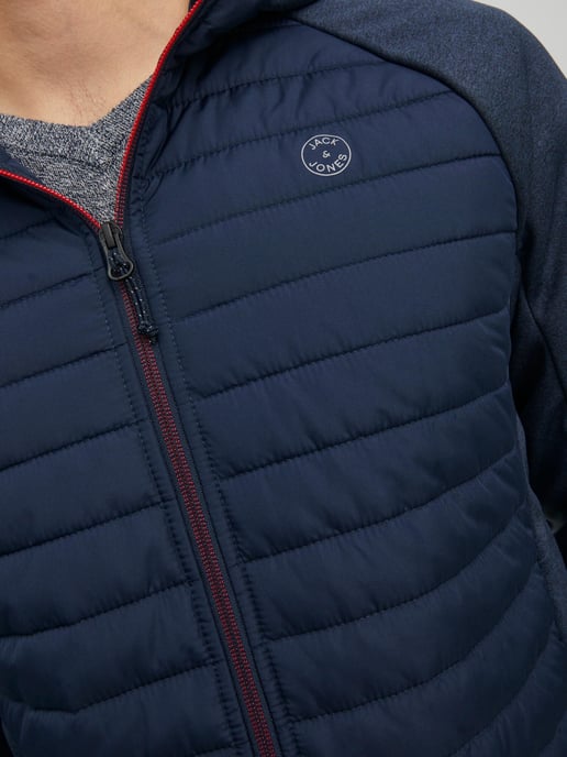 Chaqueta Jack & Jones Summer Multi Acolchada Azul - Image 3