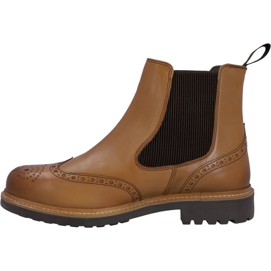 Hunter Cawdor Leather Men's Tan Boots - Image 5
