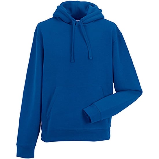 Russell Mens Authentic Hooded Sweatshirt / Hoodie (Bright Royal) - Image 3