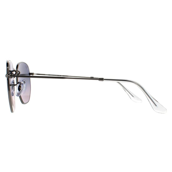 Gafas de sol unisex Ray-Ban Square de metal gunmetal con degradado gris oscuro - Image 3