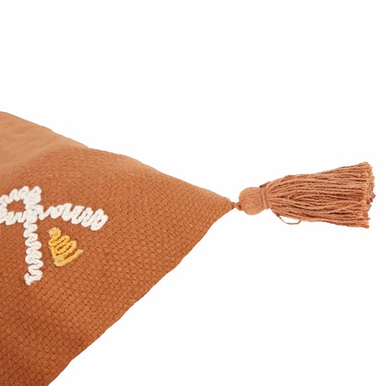 Yard Meare Embroidered Cotton Cushion Cover