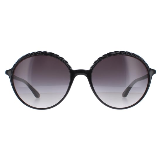 Elle Round Womens Black Grey Gradient 14919