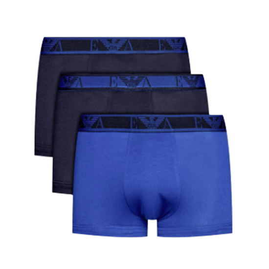 Emporio Armani Boxer Pack x3 sin logotipo para hombre - Image 1