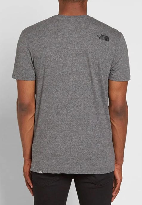 Camiseta The North Face SS Simple Dome Gris Hombre - Image 2