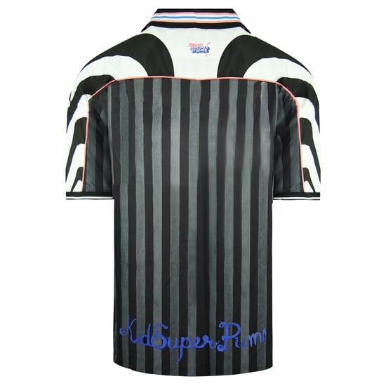 Puma x Kidsuper Studios DryCell Sleeve Black Grey Mens Football Shirt 598466 01