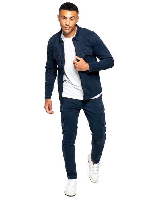 Enzo Pantalones cargo para hombre - Image 5
