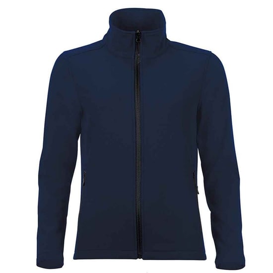 SOLS Womens/Ladies Race Soft Shell Jacket (French Navy) - Image 1