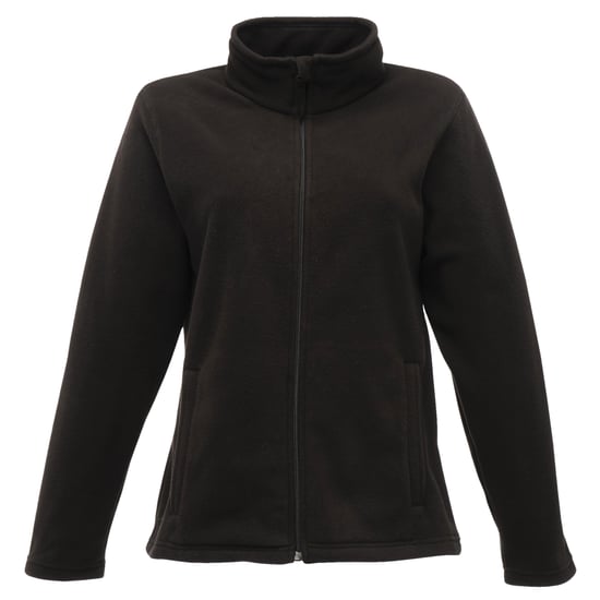 Regatta Womens/Ladies Full-Zip 210 Series Microfleece Jacket (Black)