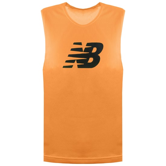 New Balance Training Bib Mens Fluo Orange Vest - Image 1