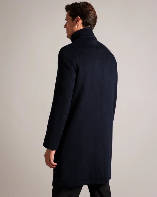 Abrigo de Cuello Alto de Mezcla de Lana para Hombre Ederson de Ted Baker - Image 6