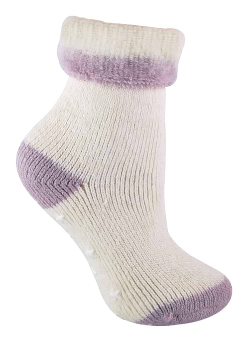Calcetines térmicos de lana de alpaca con pinzas para mujer - Image 1