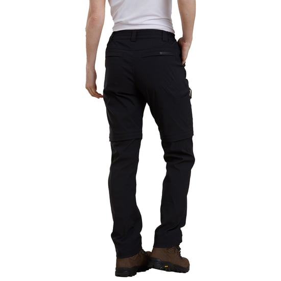 Mountain Warehouse Womens/Ladies Hiker Stretch Zip-Off Trousers (Black) - Image 2