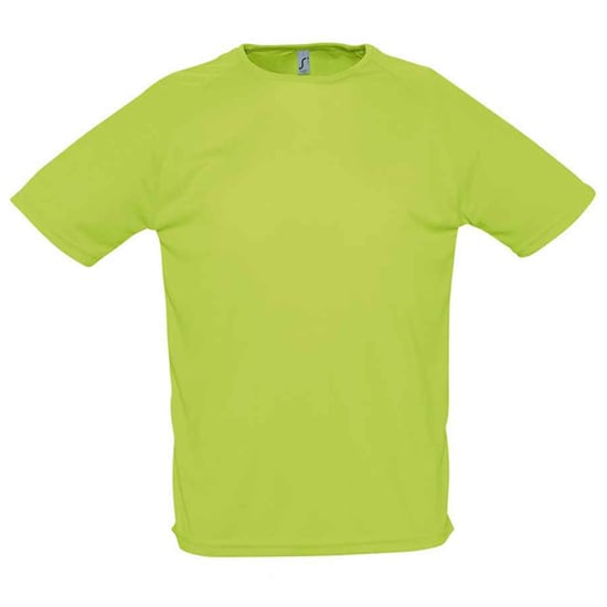 SOLS Mens Sporty Raglan T-Shirt (Apple Green) - Image 1