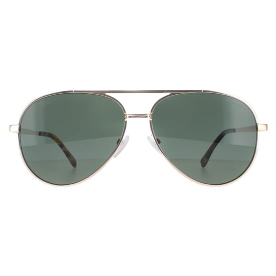 Lacoste Aviator Unisex Gold Green Polarized L233SP
