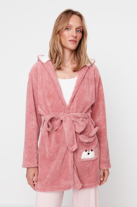 Trendyol Women's  V Neck  Short Dressing Gowns - Image 1
