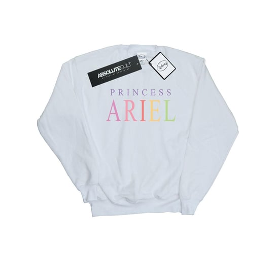 Disney Womens/Ladies The Little Mermaid Ariel Graphic Sweatshirt (White)