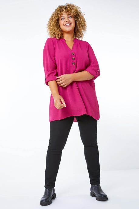 Curve Stretch Denim Elastic Waist Jegging - Image 3