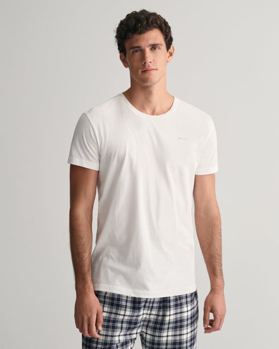 GANT Mens Crew Neck T-Shirt 2-Pack - Image 1