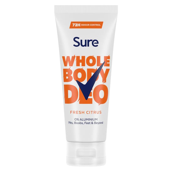Sure Fresh Citrus Whole Body Deodorant Cream Aluminium Free 50ml, 6 Pack