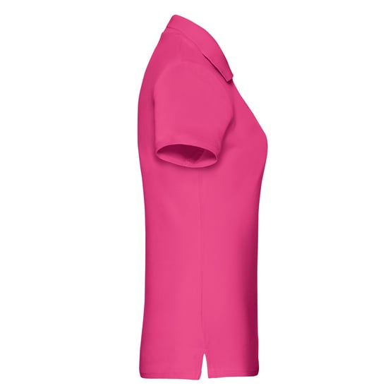 Fruit of the Loom Womens/Ladies Premium Polo Shirt (Fuchsia) - Image 4