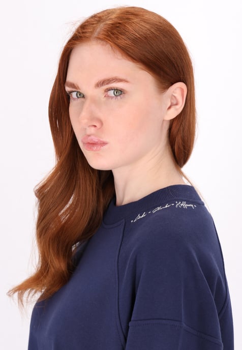 Dreimaster Sweatshirt women marine - Image 5