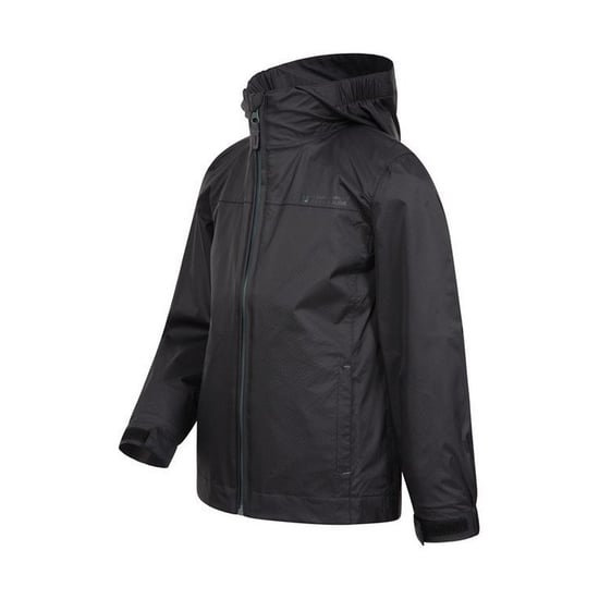 Mountain Warehouse Childrens/Kids Torrent Taped Seam Waterproof Jacket (Black)
