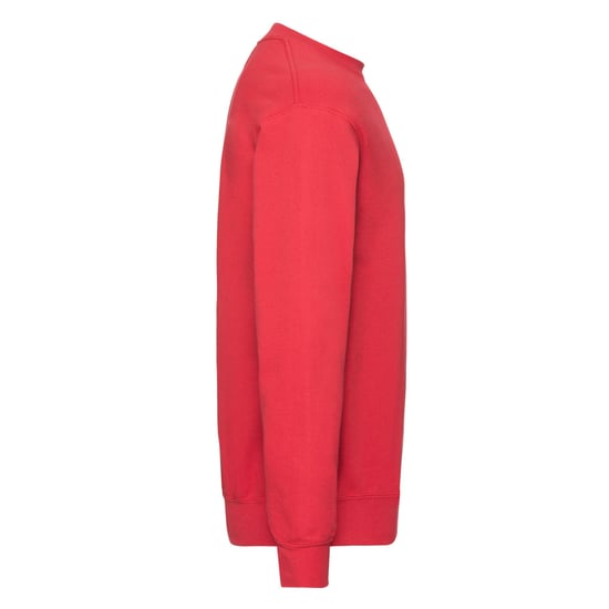 Fruit Of The Loom Mens Classic Drop Shoulder Sweatshirt (Red) - Image 3