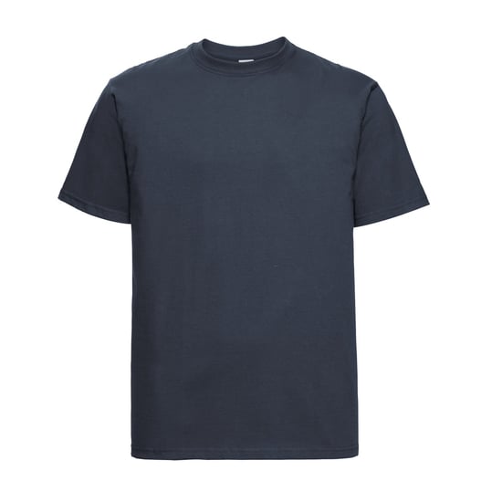 Russell Mens Classic Combed Cotton Heavyweight T-Shirt (French Navy) - Image 2
