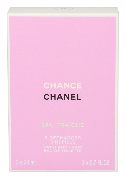 Chance Eau Fraiche Eau De Toilette Vaporizador Twist & Spray 3 Recargas 3 X 20 ml - Image 2