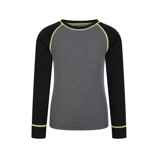 Mountain Warehouse Childrens/Kids Merino II Base Layer Set (Alloy) - Image 5