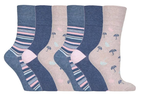 Gentle Grip - 6 Pares Calcetines No Elásticos Gentle Grip - GG170 - Image 1