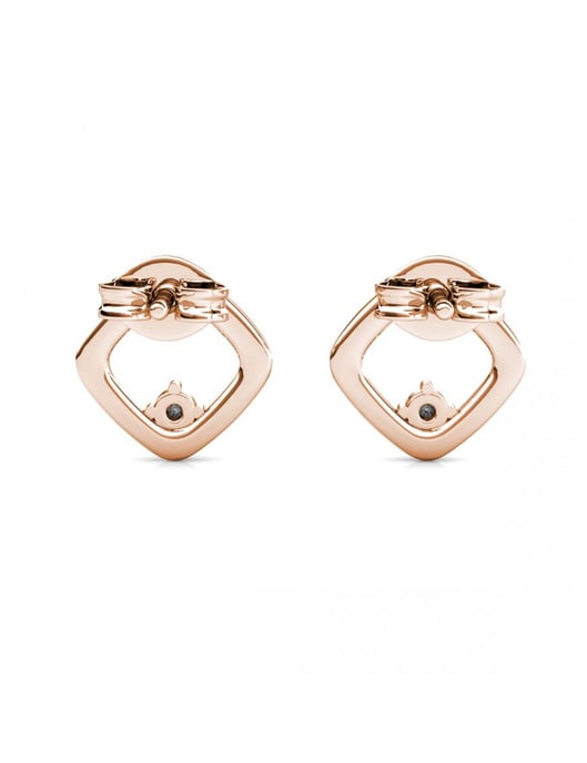 Pendientes Adelise - Oro rosa y cristal - Image 5